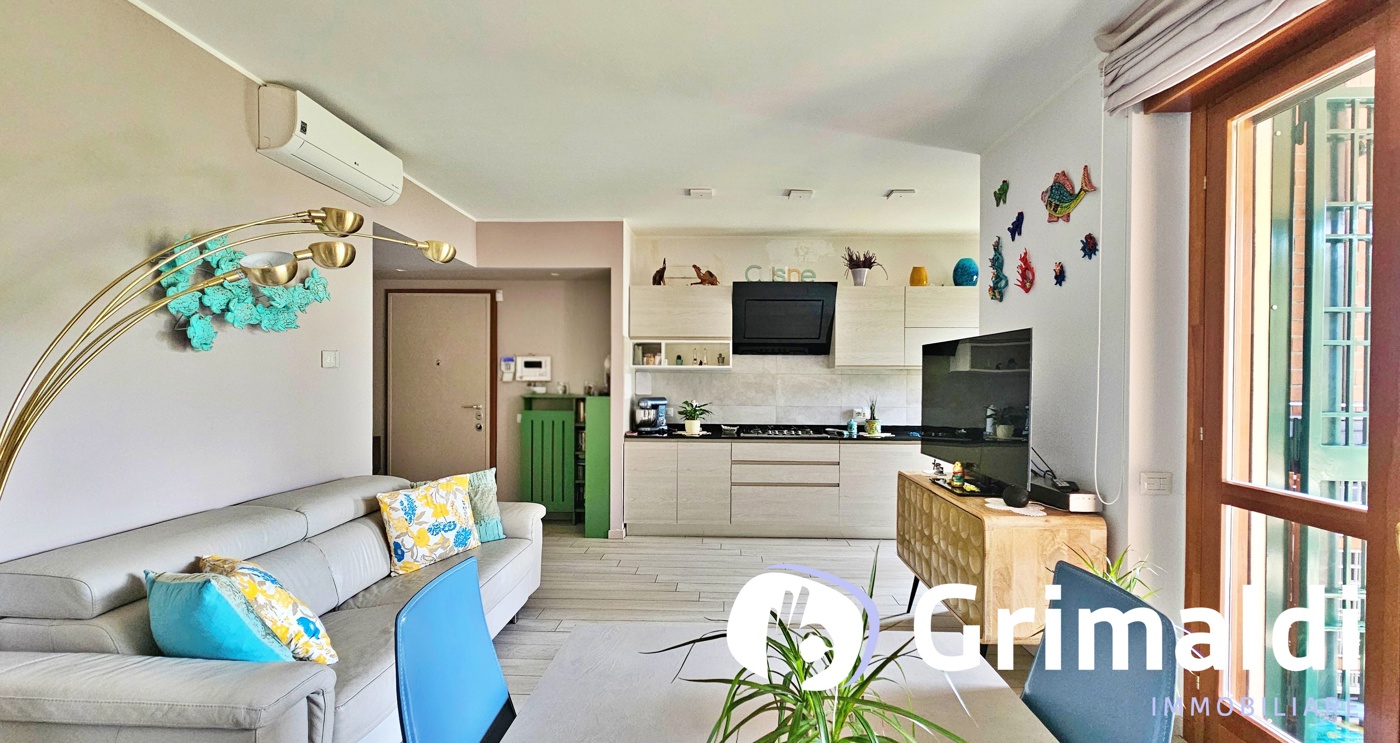 Trilocale con giardino a Milano