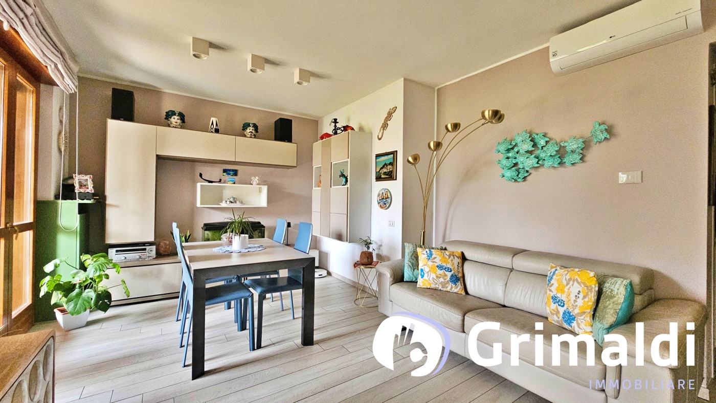 Trilocale con giardino a Milano