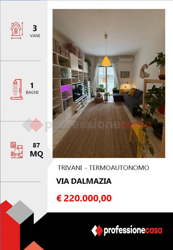 Trilocale ristrutturato a Bari