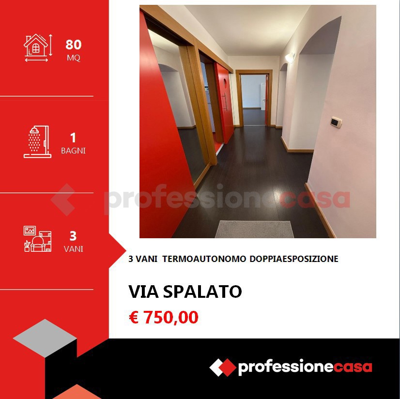 Trilocale arredato in affitto a Bari