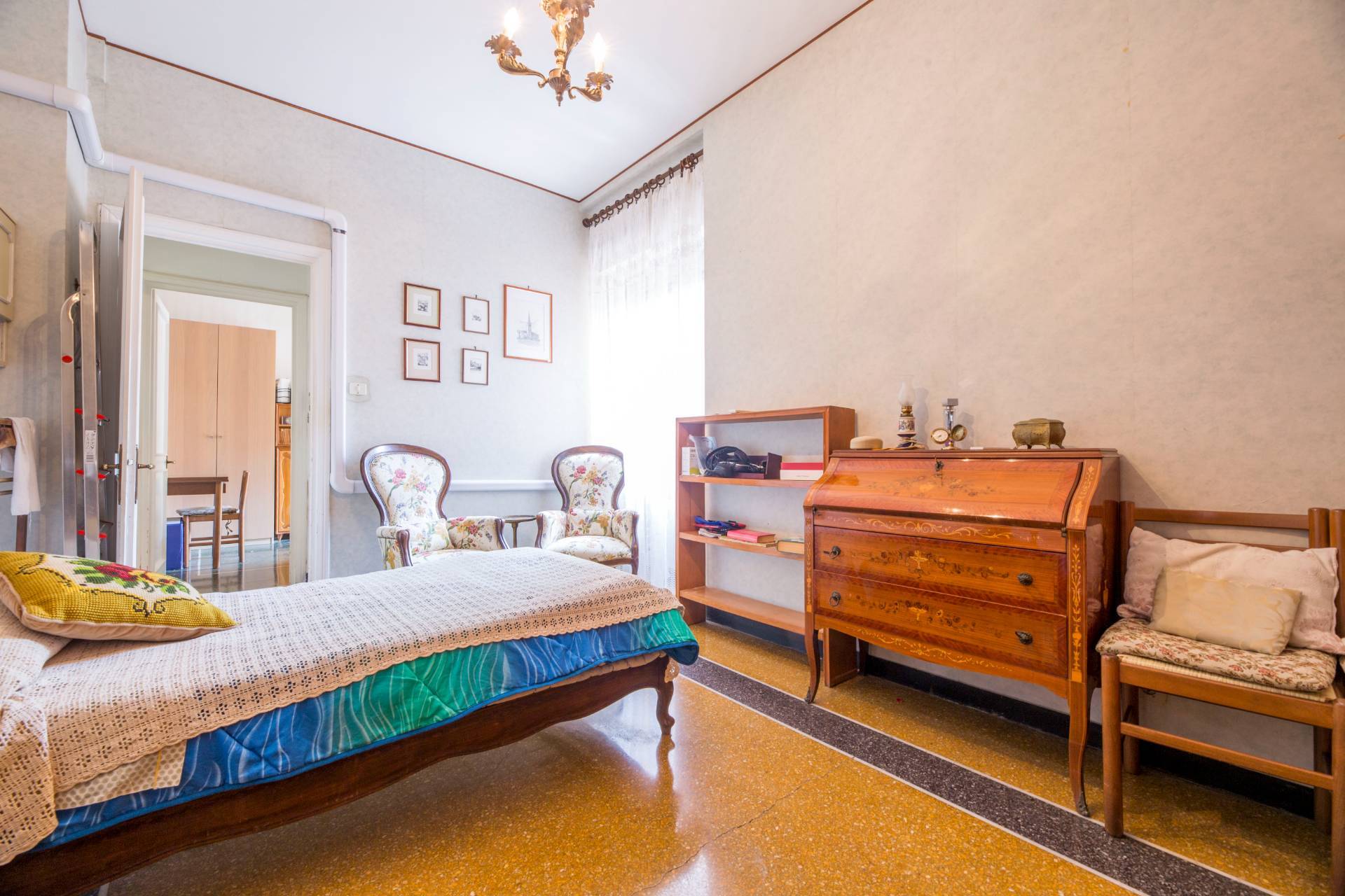 Appartamento in vendita a Genova, Quarto