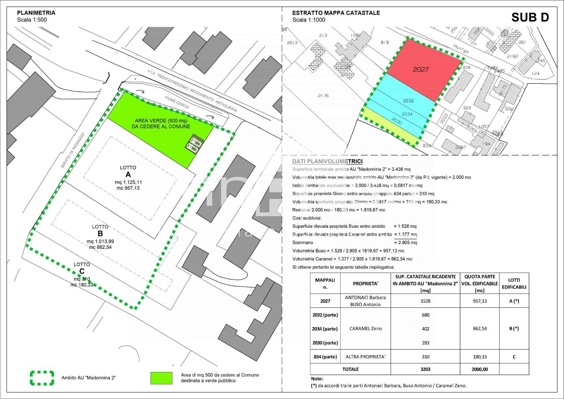 Terreno edificabile residenziale in vendita a Treviso, Monigo