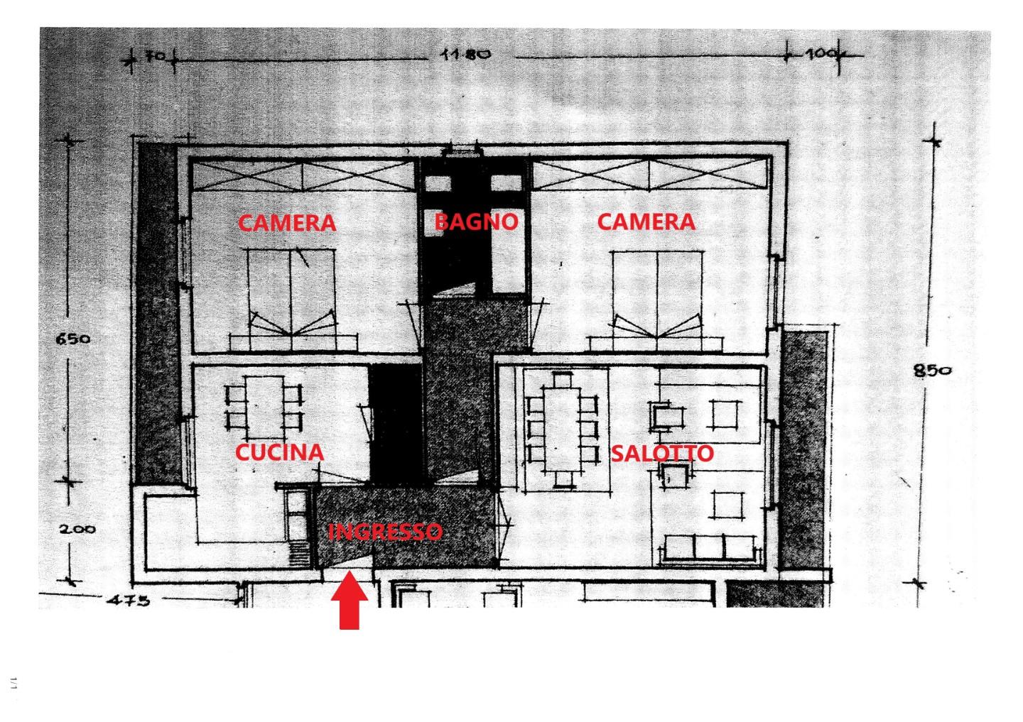 Quadrilocale in vendita a Cascina