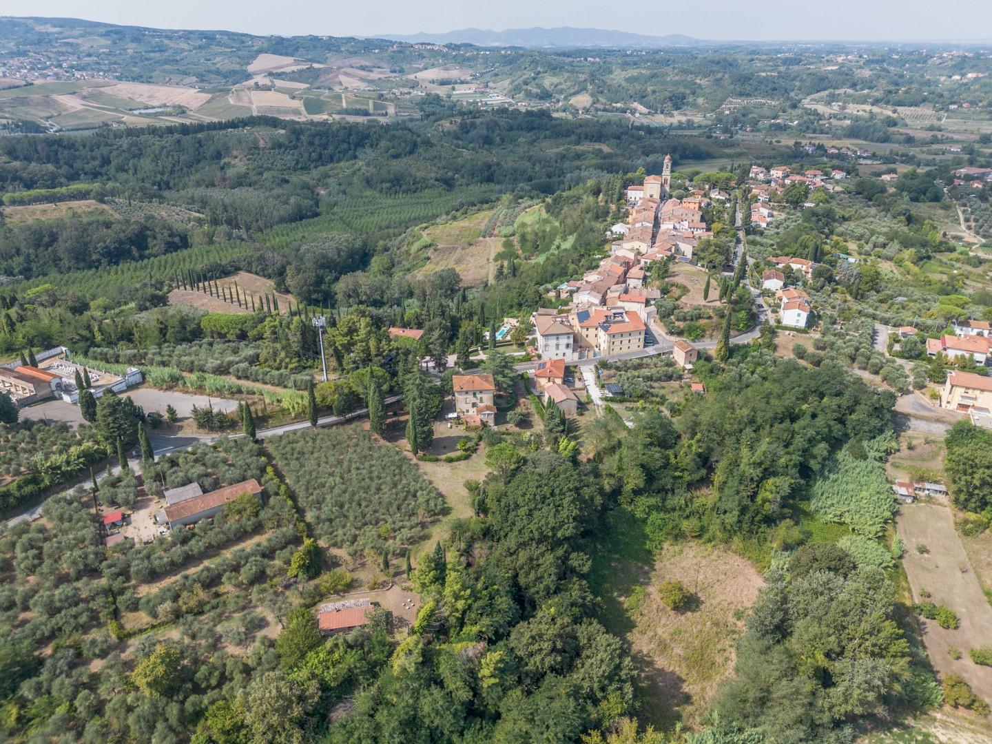 Villa con giardino, Terricciola soiana