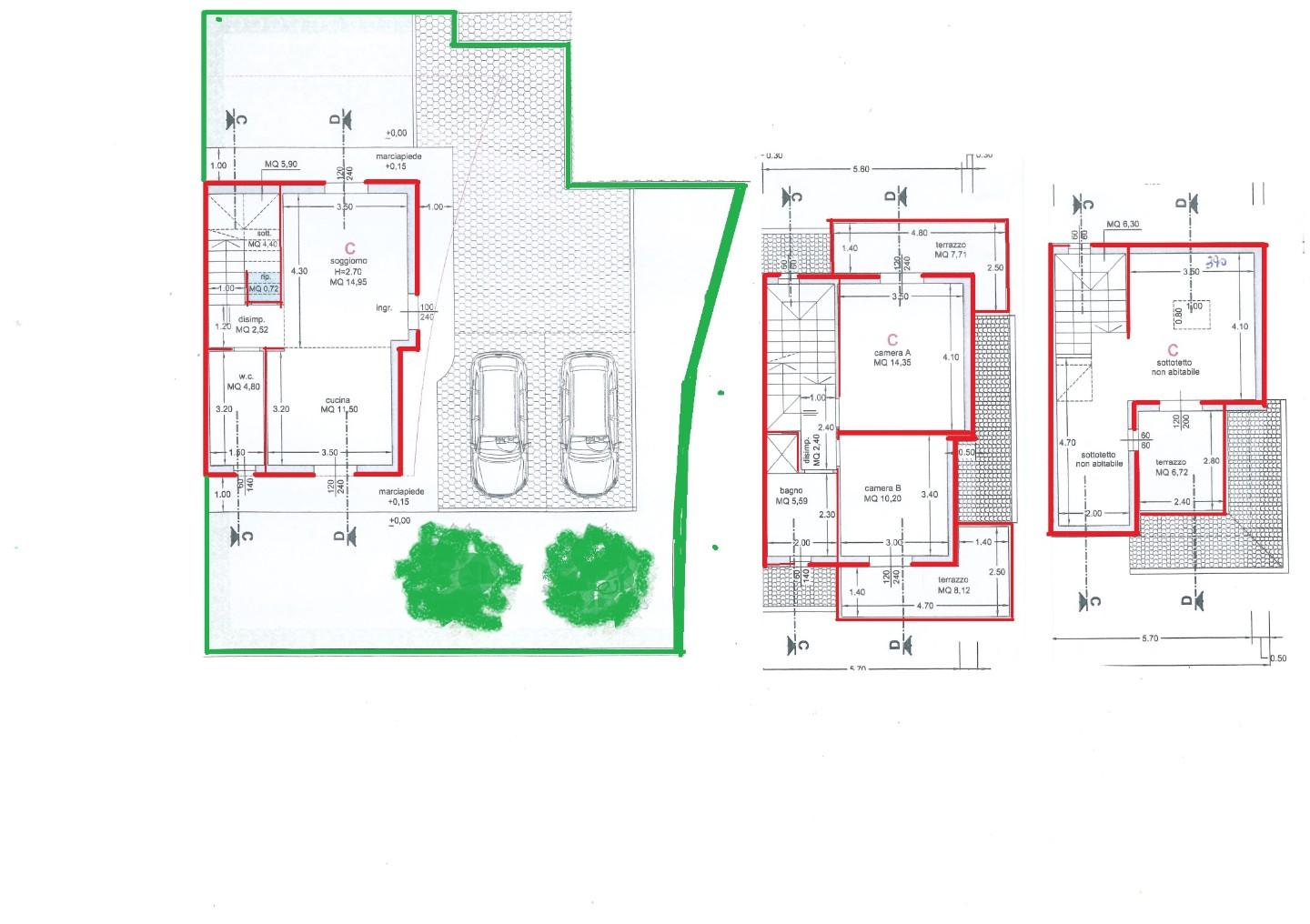 Villa con giardino, Pontedera pardossi