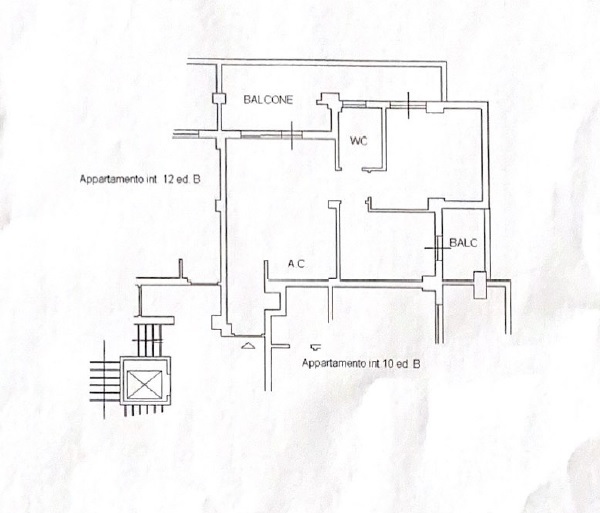 Trilocale con terrazzo in via del fosso scilicino, Roma