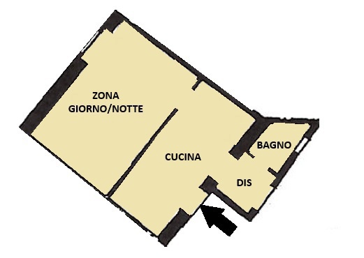 Monolocale da ristrutturare a Settimo Milanese