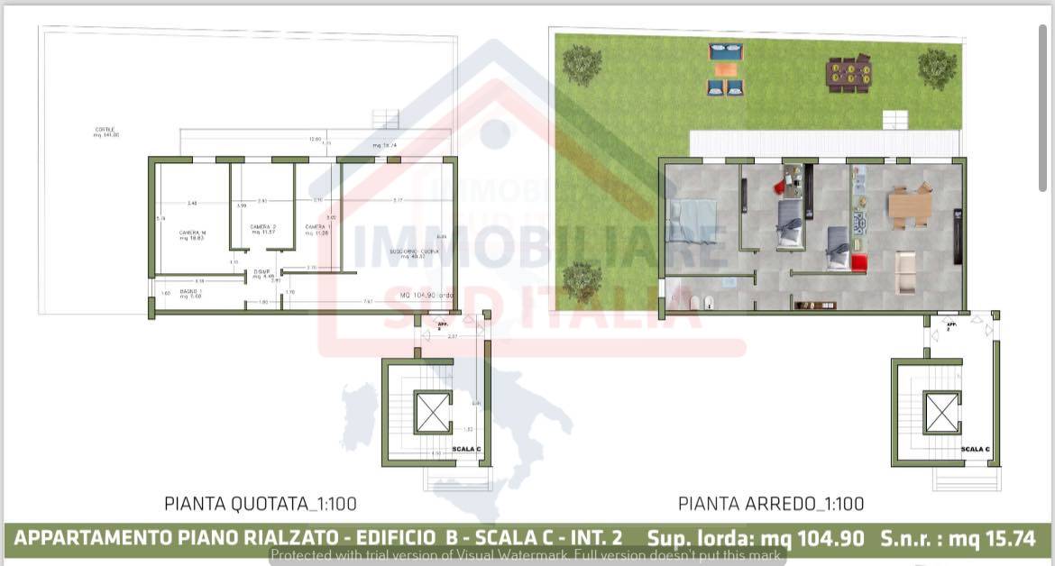 Appartamento in vendita a Giugliano in Campania, Lago Patria