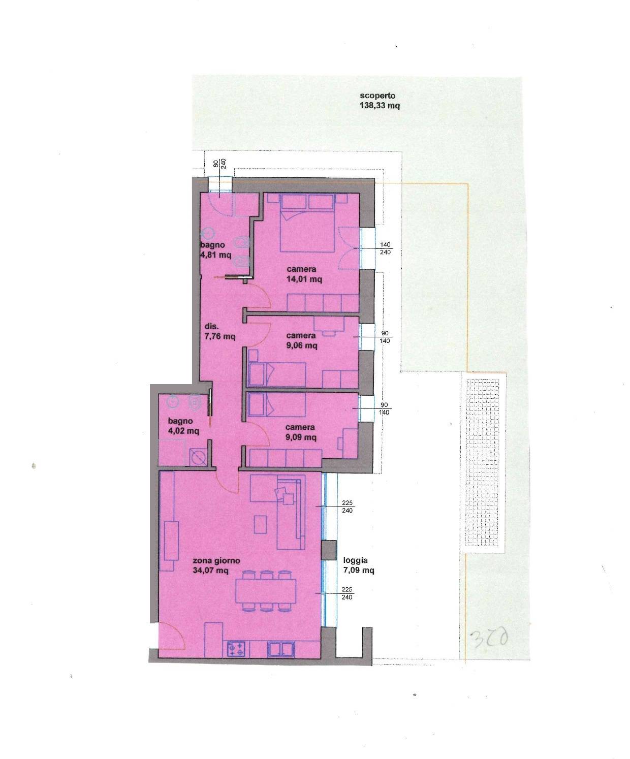 Appartamento in vendita a Montebelluna, Biadene