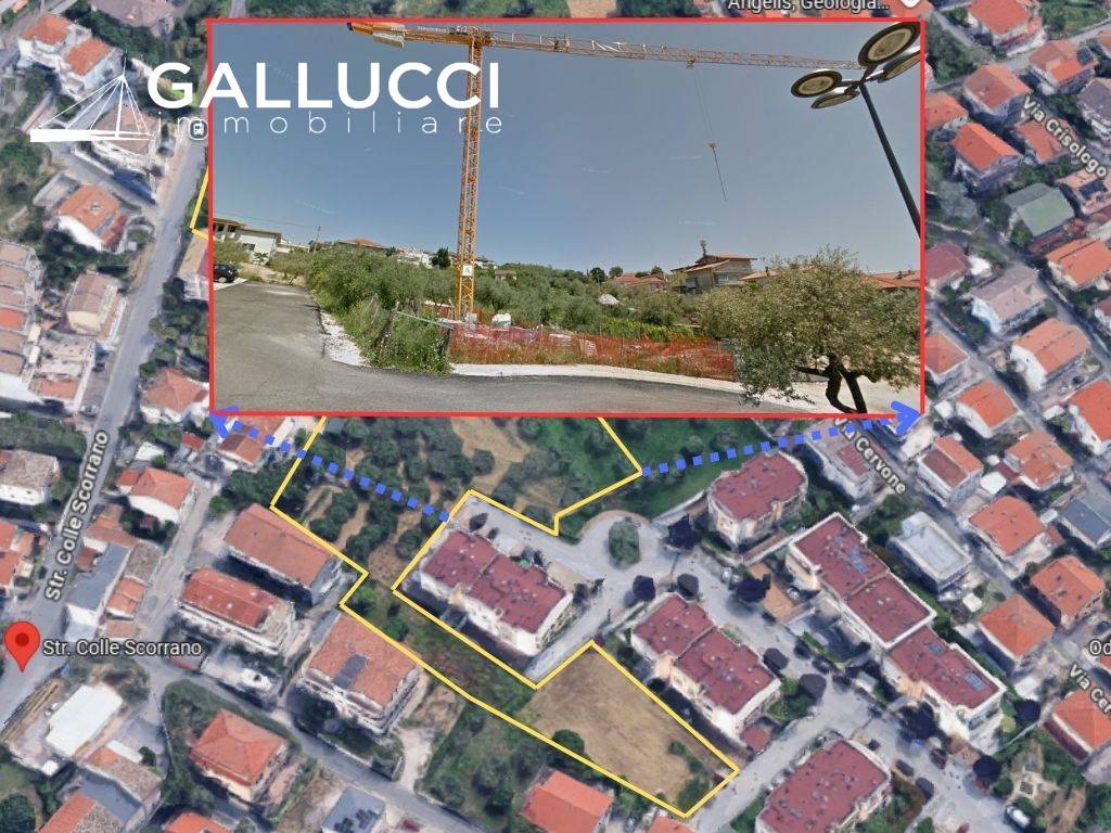 Terreno edificabile in vendita a Pescara, Zona Colli