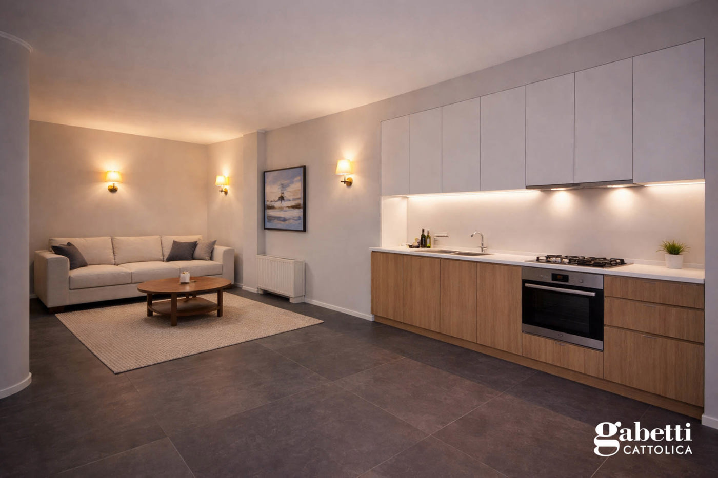 Bilocale ristrutturato a Cattolica