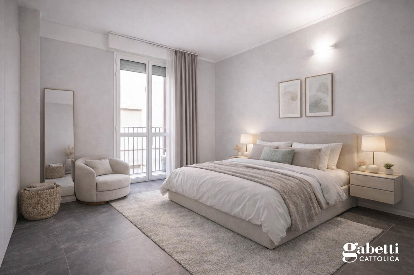 Bilocale ristrutturato a Cattolica