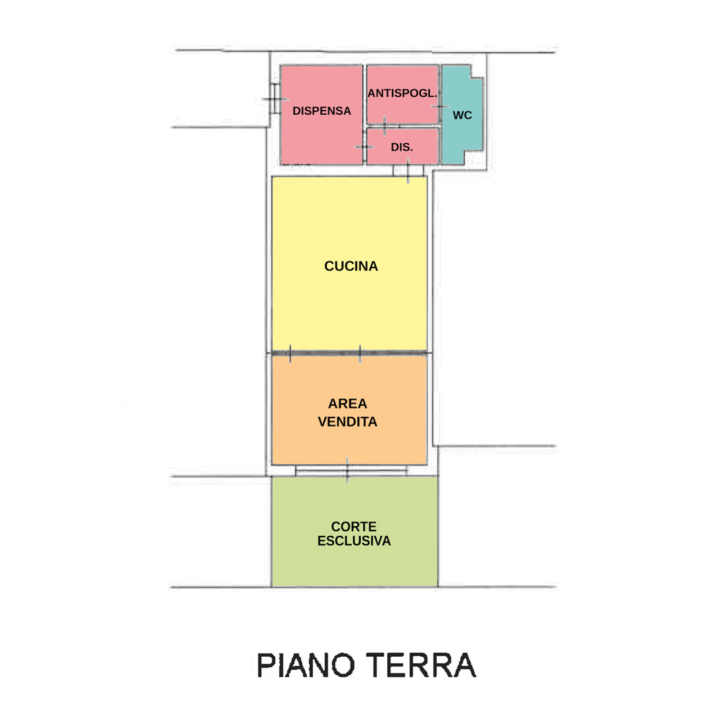 Monolocale da ristrutturare a Cattolica
