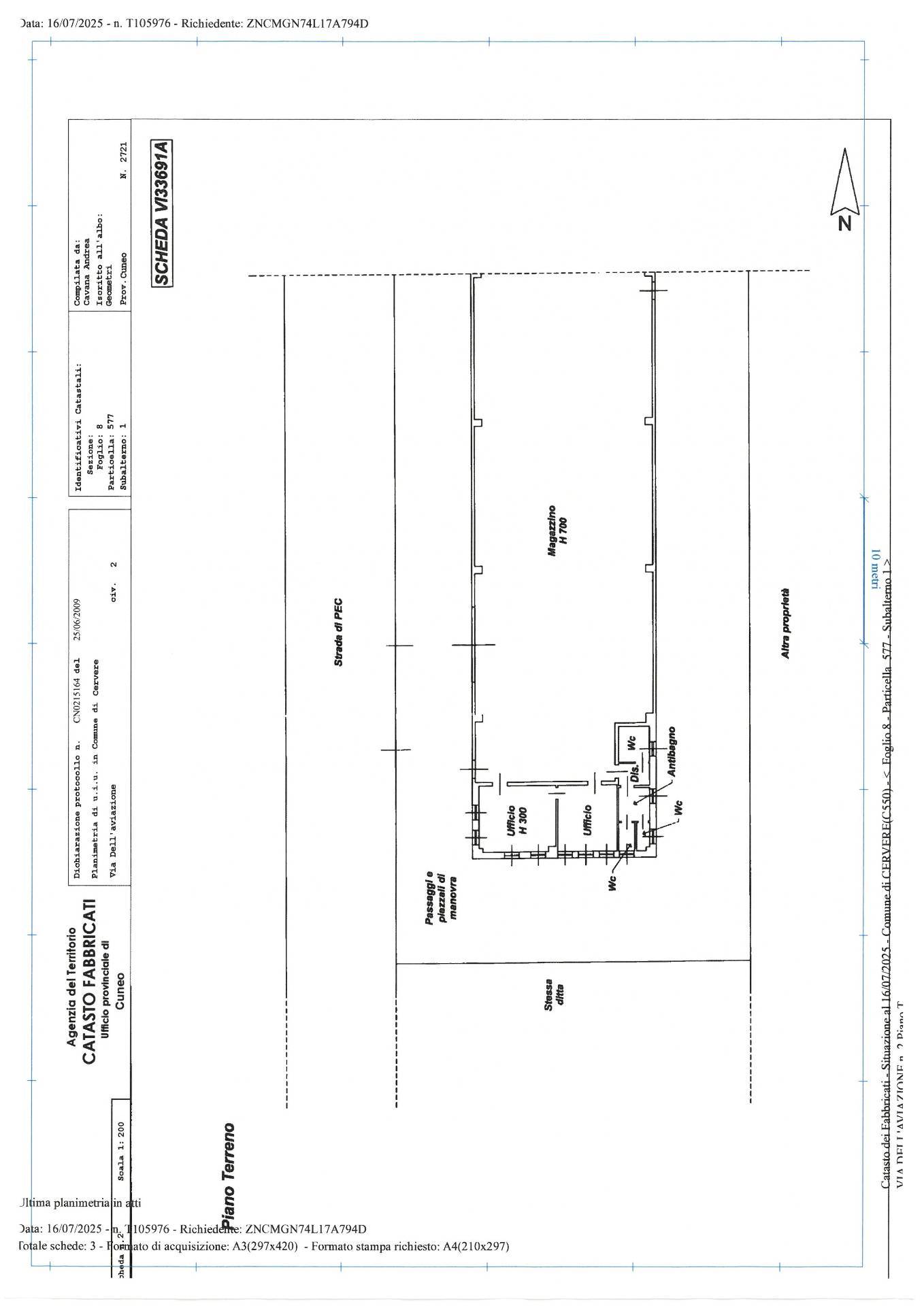 Struttura Commerciale in vendita a Cervere