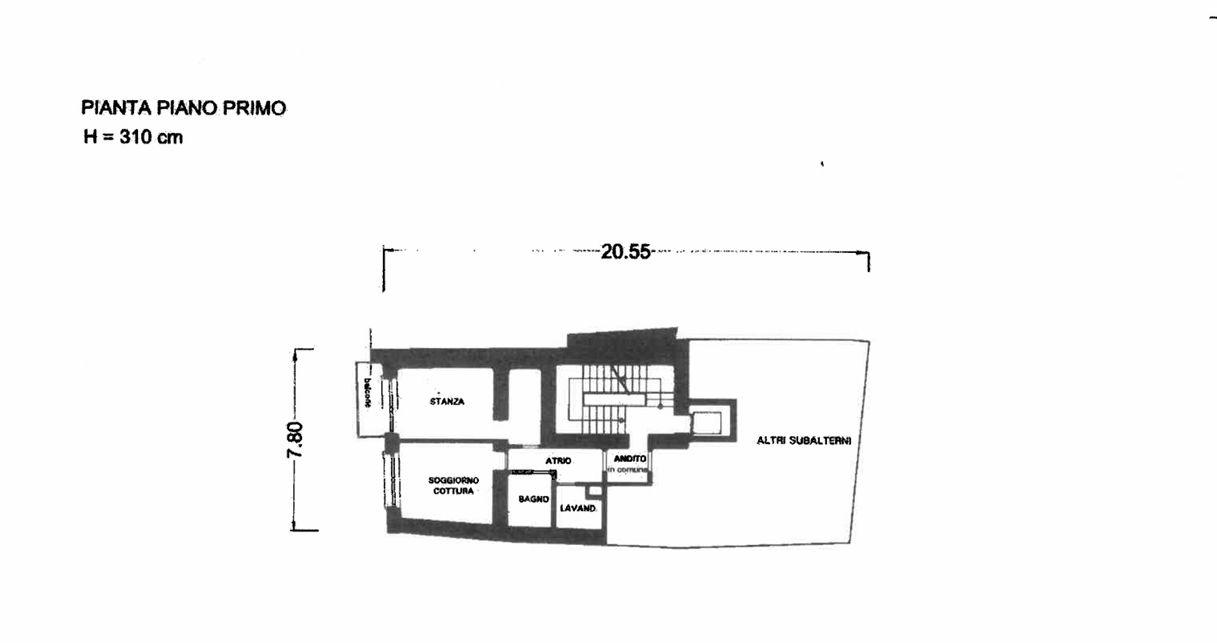 Trilocale in vendita a Trento