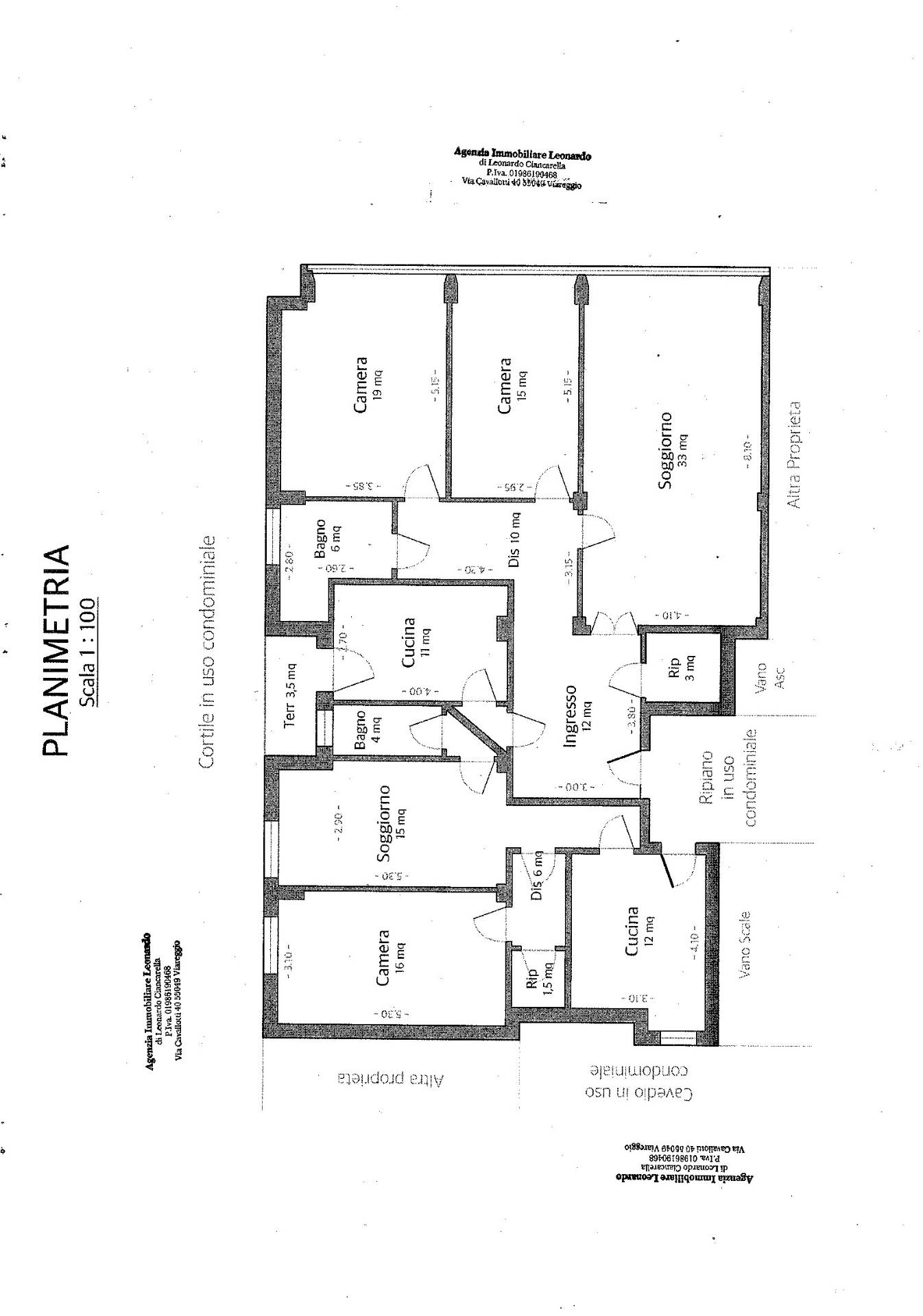 Appartamento in vendita a Viareggio, Fascia mare