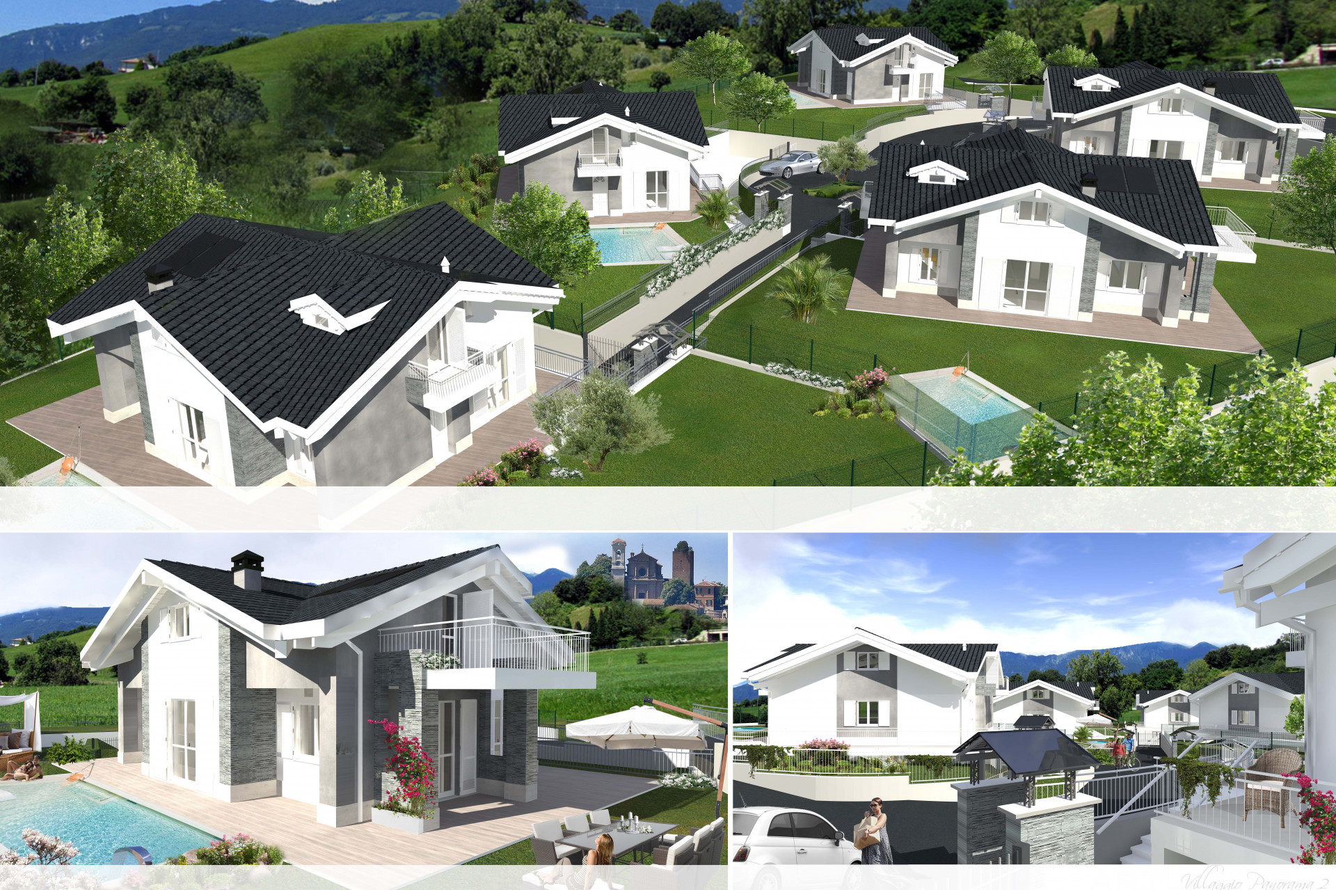 Villa in vendita a Pecetto Torinese, Strada Chieri