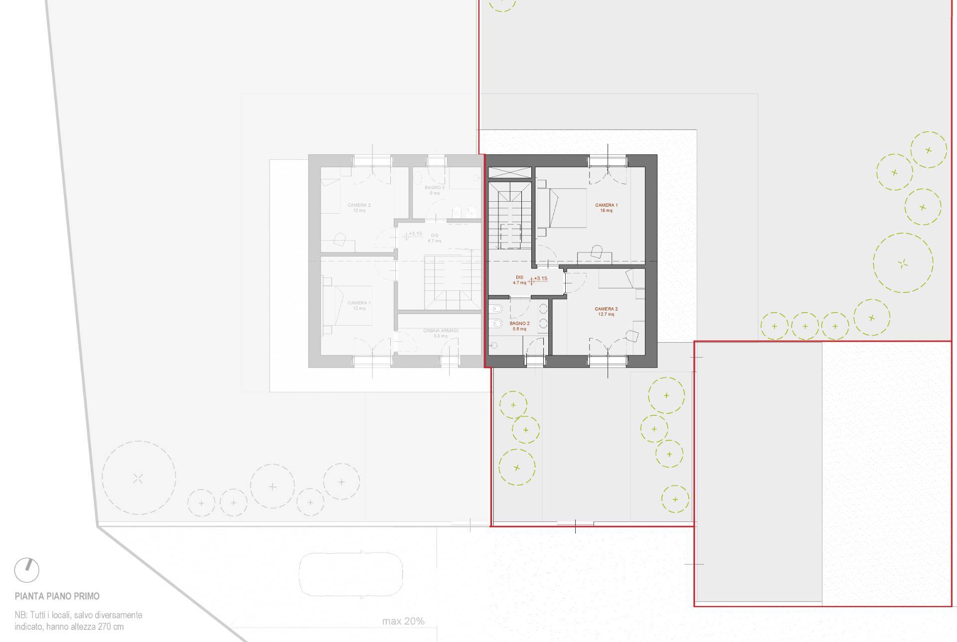 Villa Bifamiliare in vendita a La Cassa