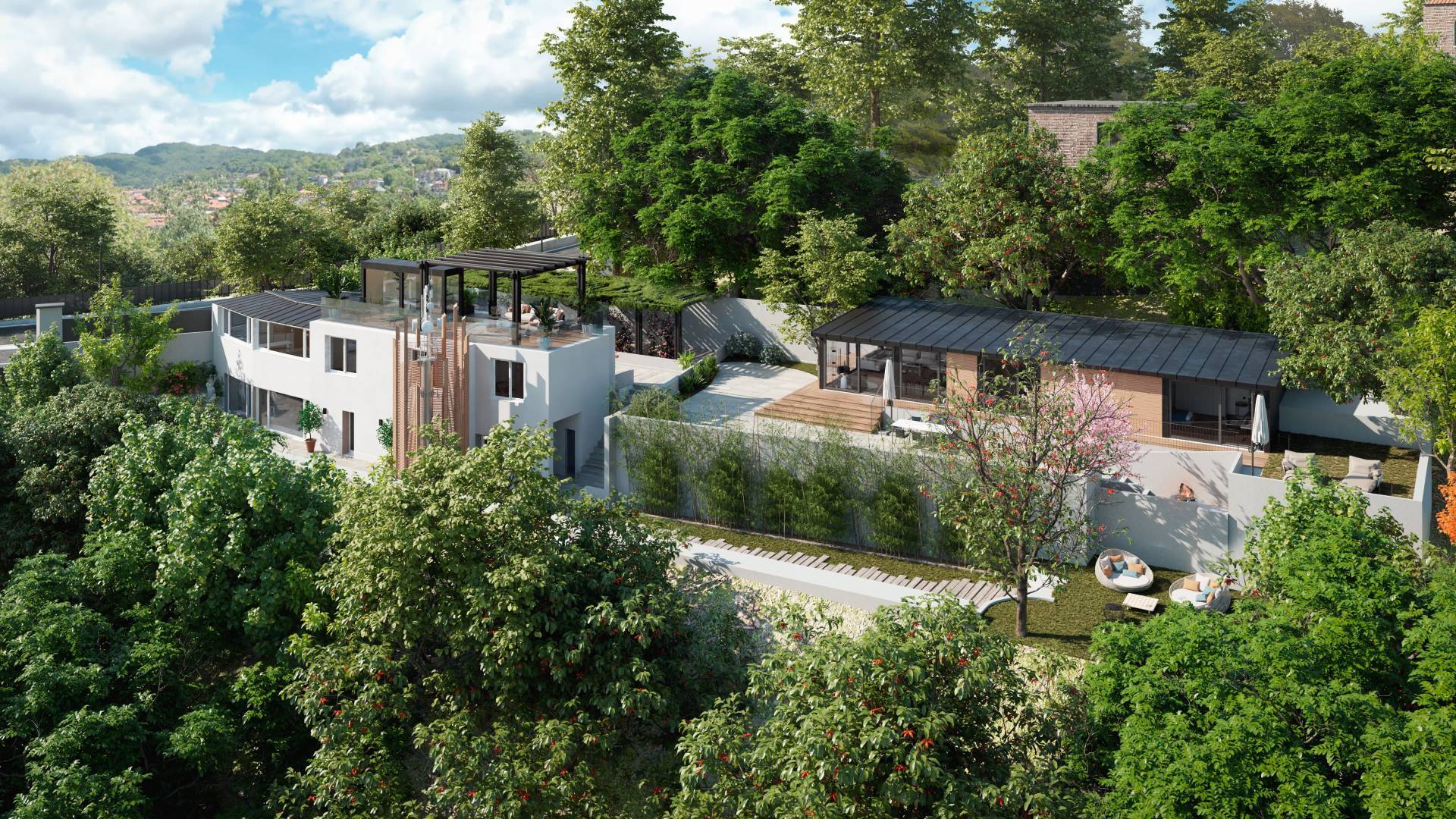 Villa Bifamiliare in vendita a Torino, Precollina