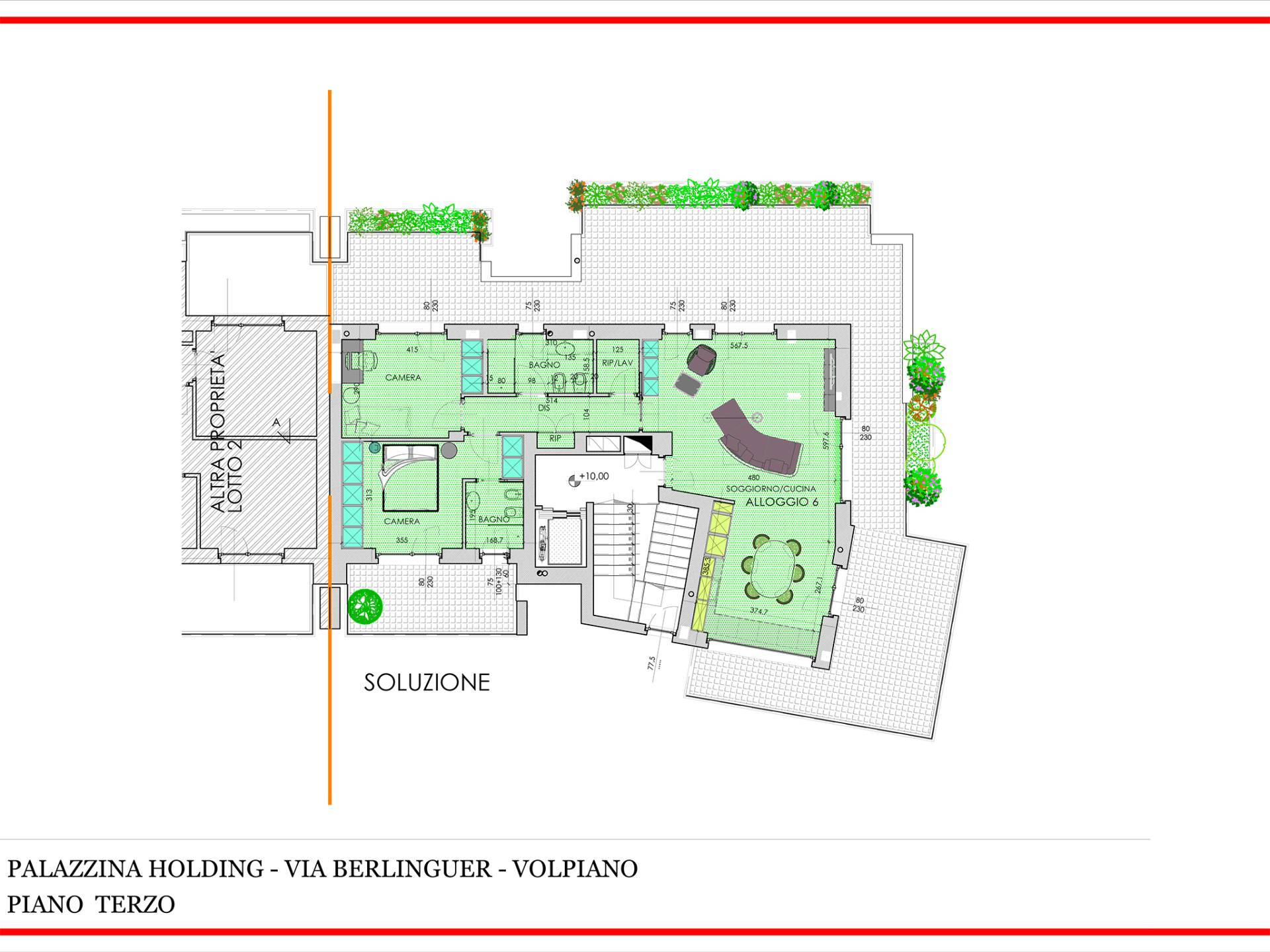 Attico in vendita a Volpiano