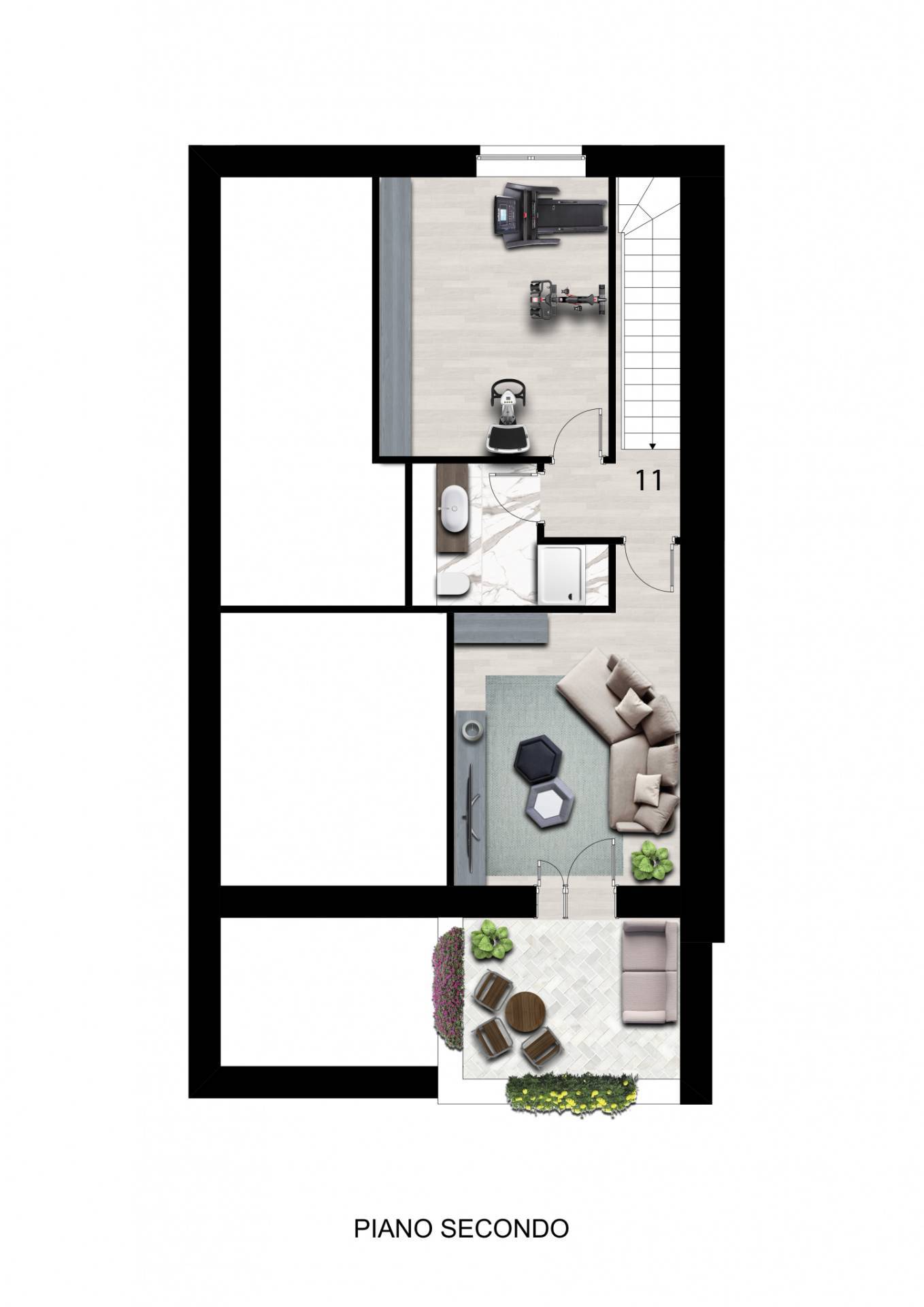 Appartamento in vendita a Caselle Torinese, Centrale