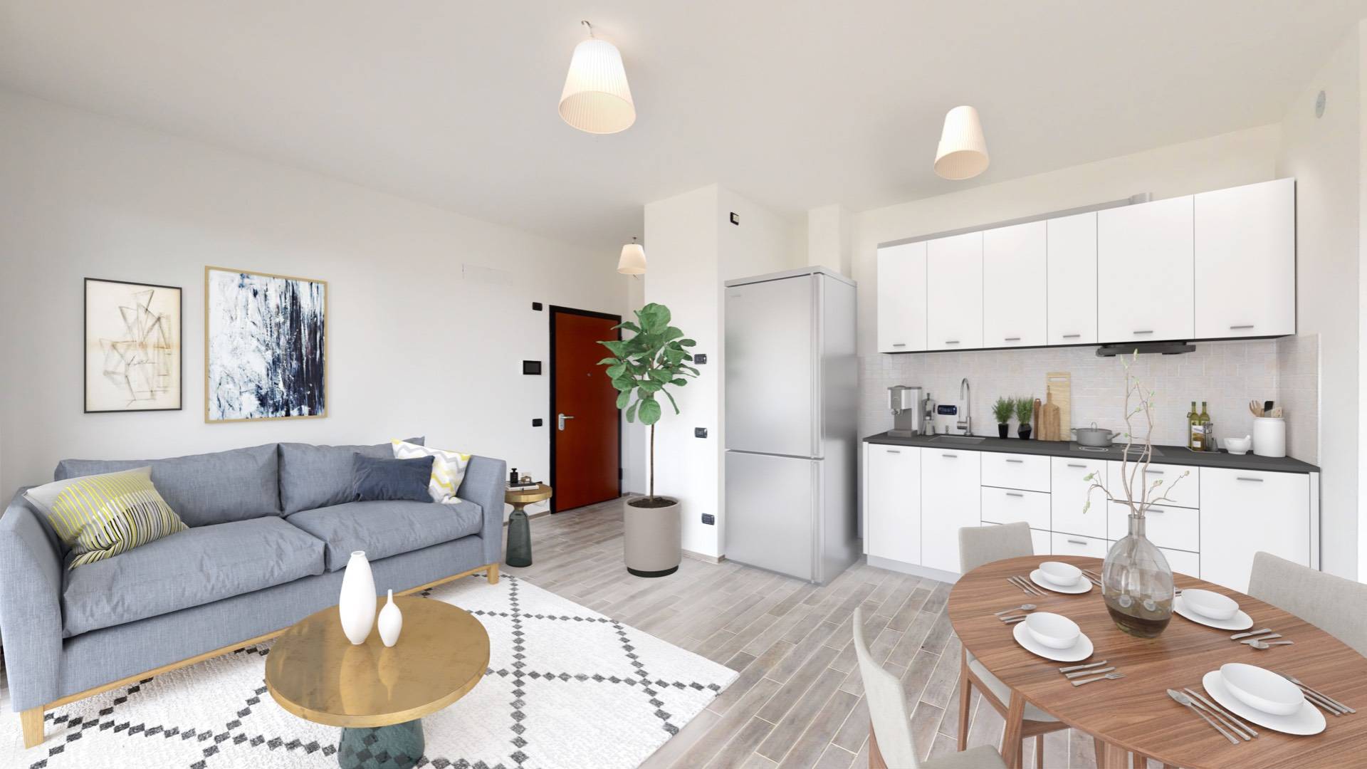 Appartamento in vendita a Tradate, STAZIONE FNM