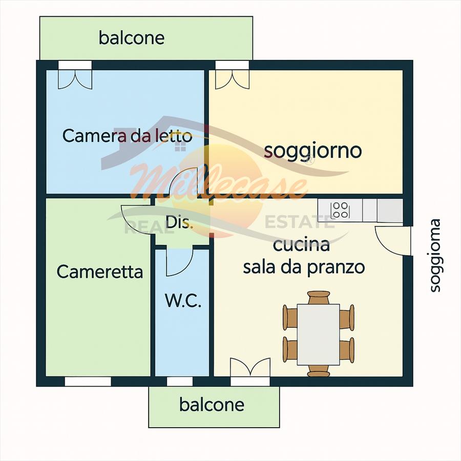 Quadrilocale in vendita in vial fillioley, Siracusa
