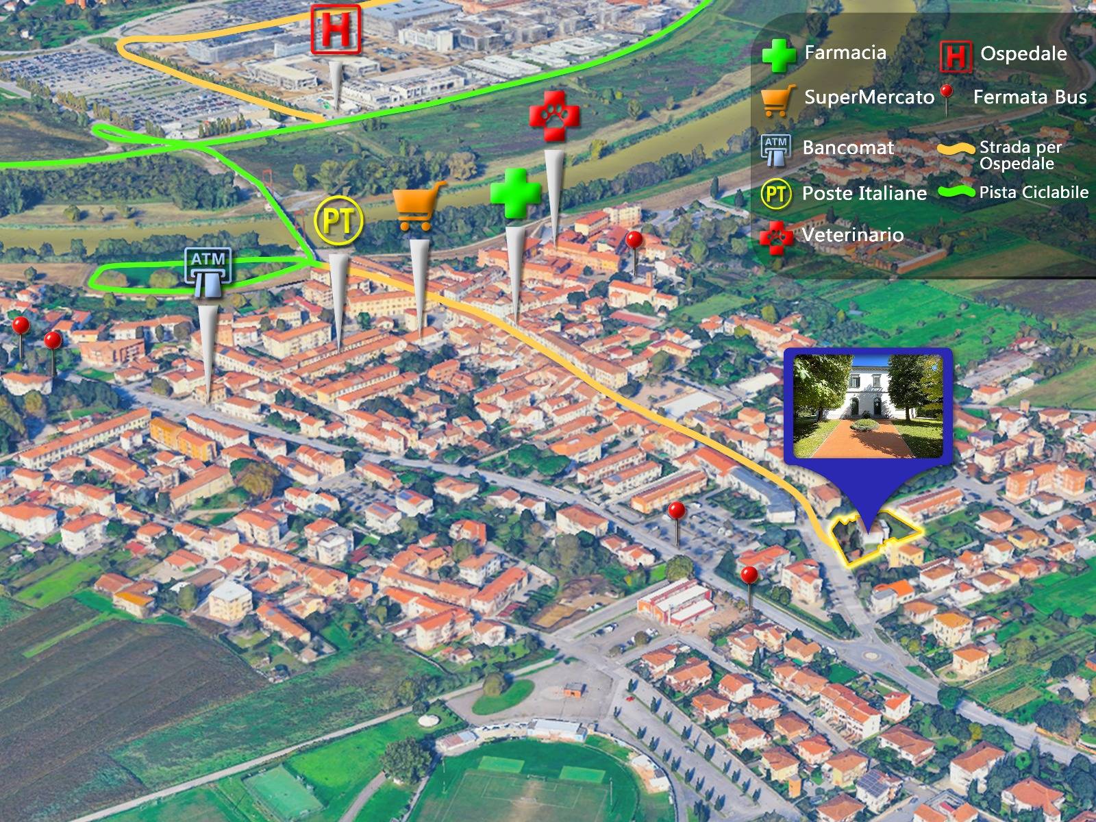 Appartamento in vendita a Pisa, PUTIGNANO / RIGLIONE / ORATOIO