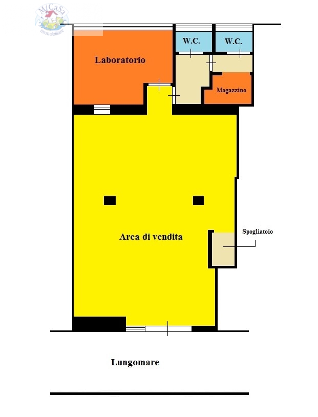 Attivit commerciale in vendita a Pisa, 1 MARINA DI PISA