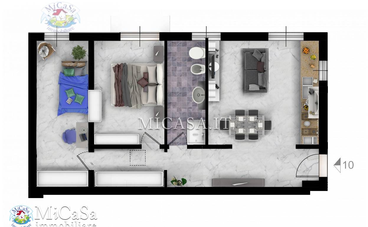 Appartamento in vendita a Pisa, 1 TIRRENIA