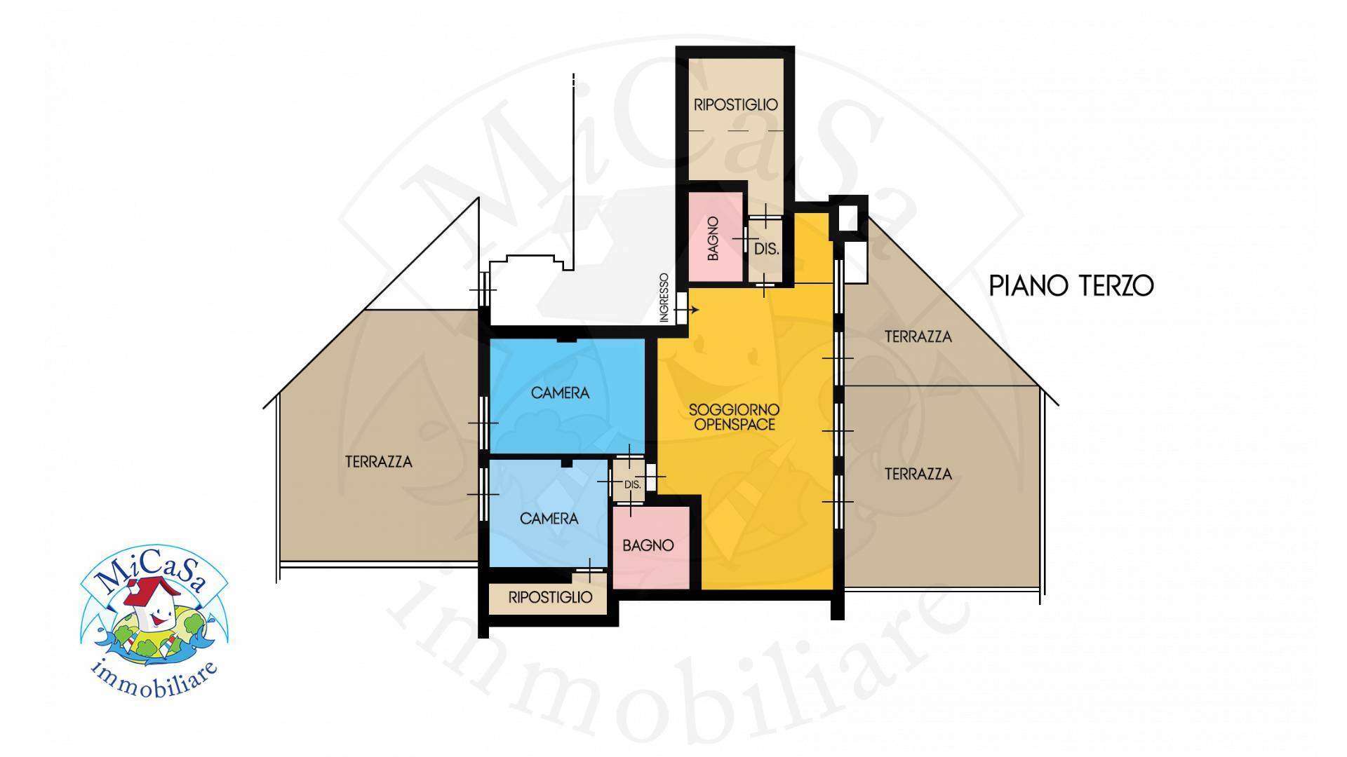 Attico in vendita a Pisa, 1 CALAMBRONE