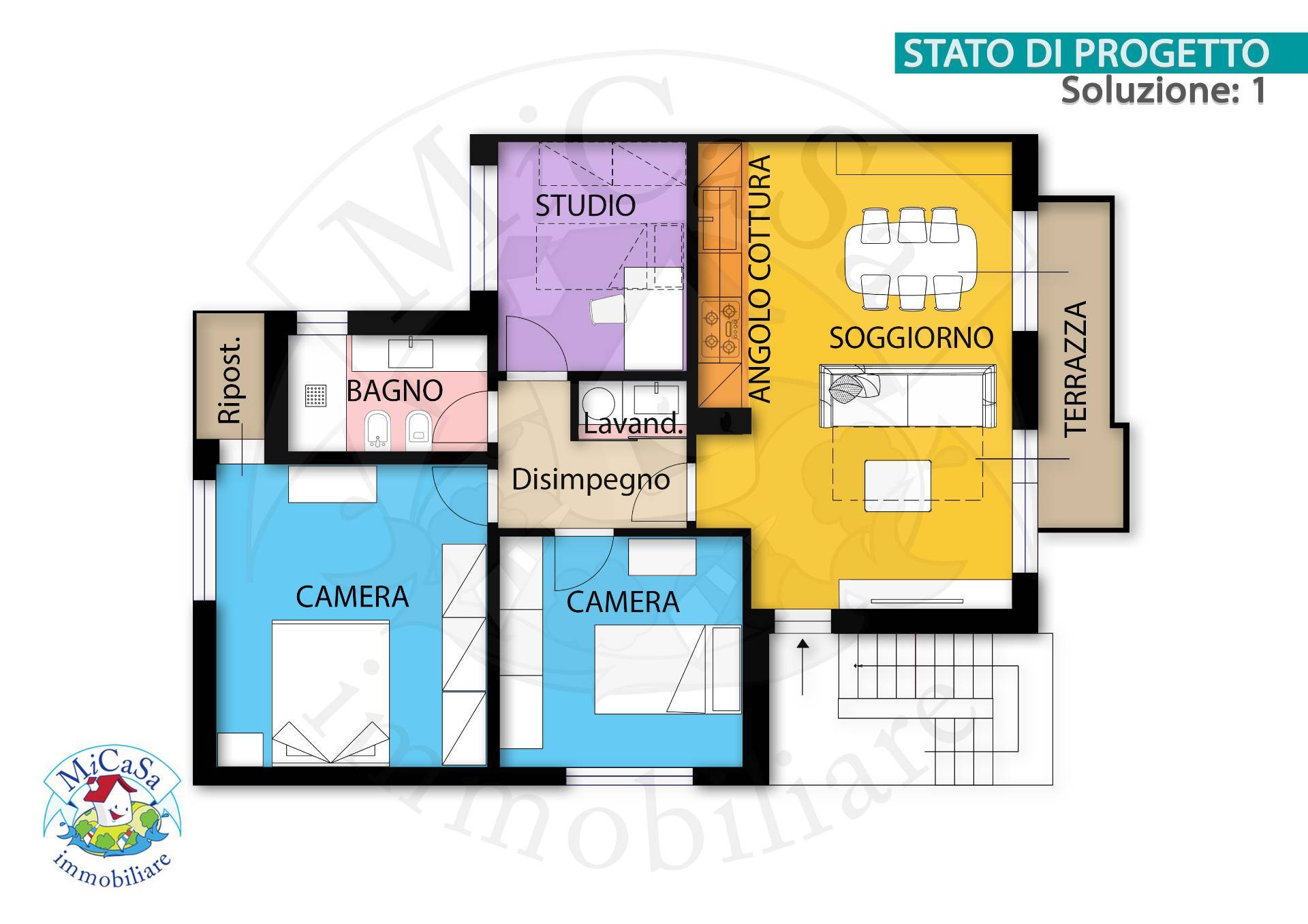 Appartamento in vendita a Pisa, 1 TIRRENIA