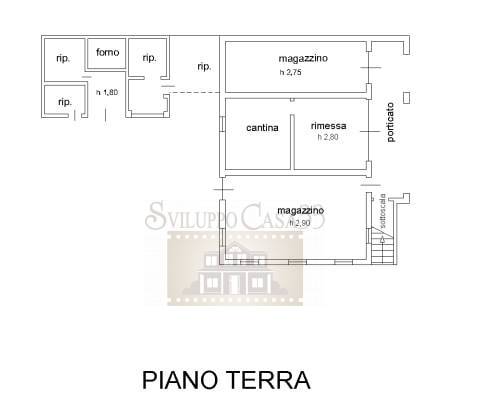 CASA COLONICA in vendita a Carassai