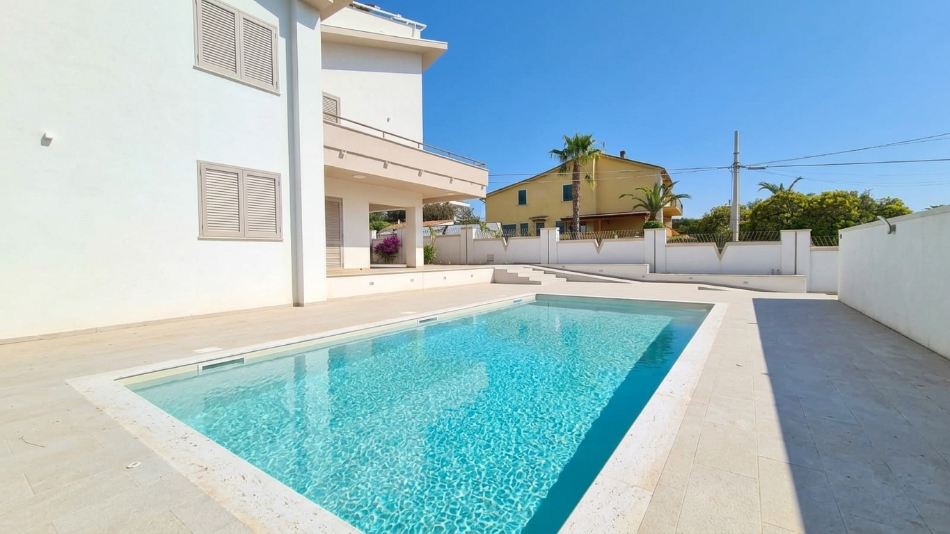 Villa con giardino a Porto Empedocle
