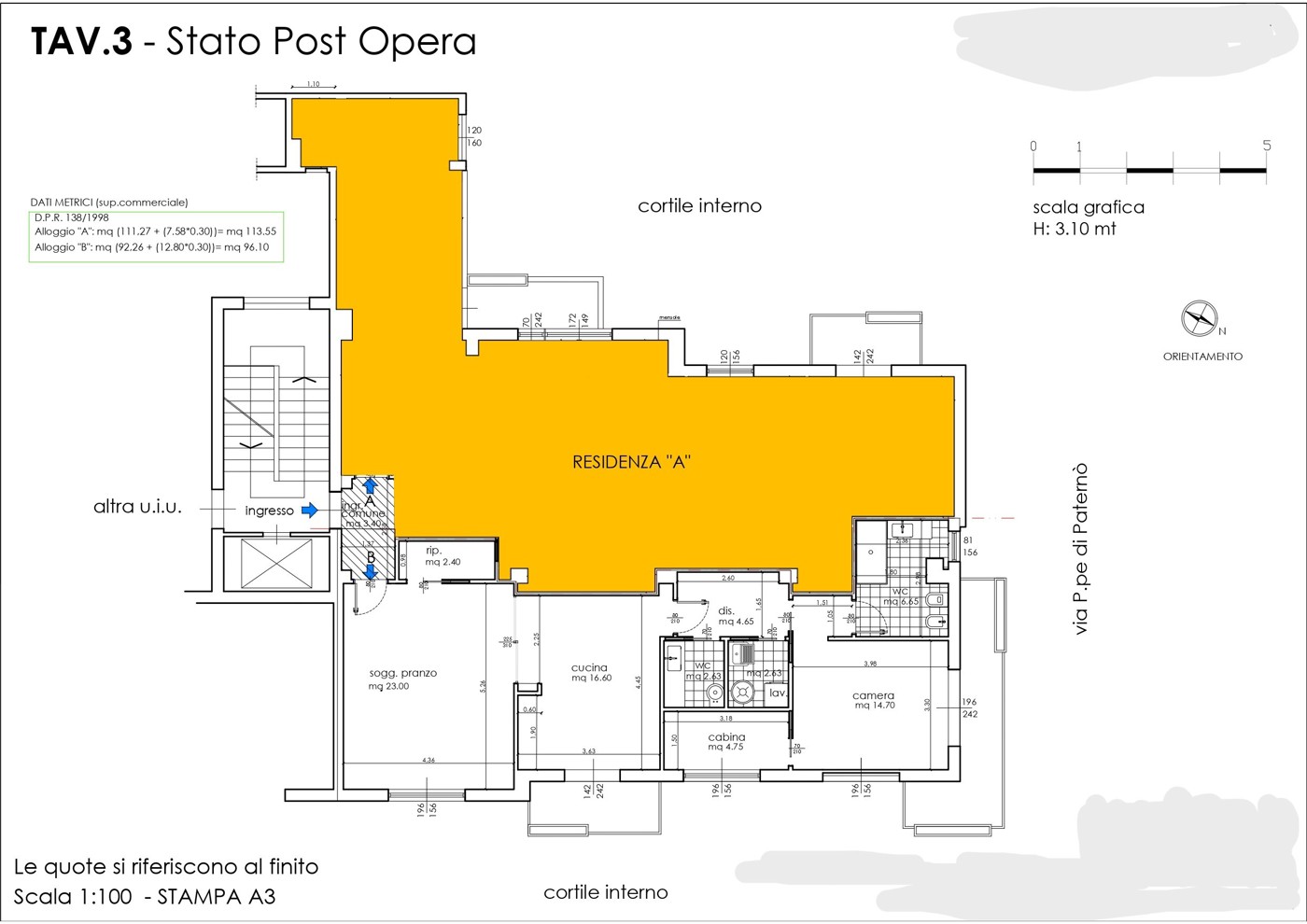 Quadrilocale da ristrutturare a Palermo