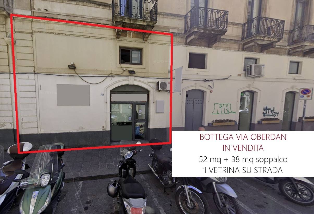 Locale commerciale in vendita a Catania, Via Etnea - via Umberto