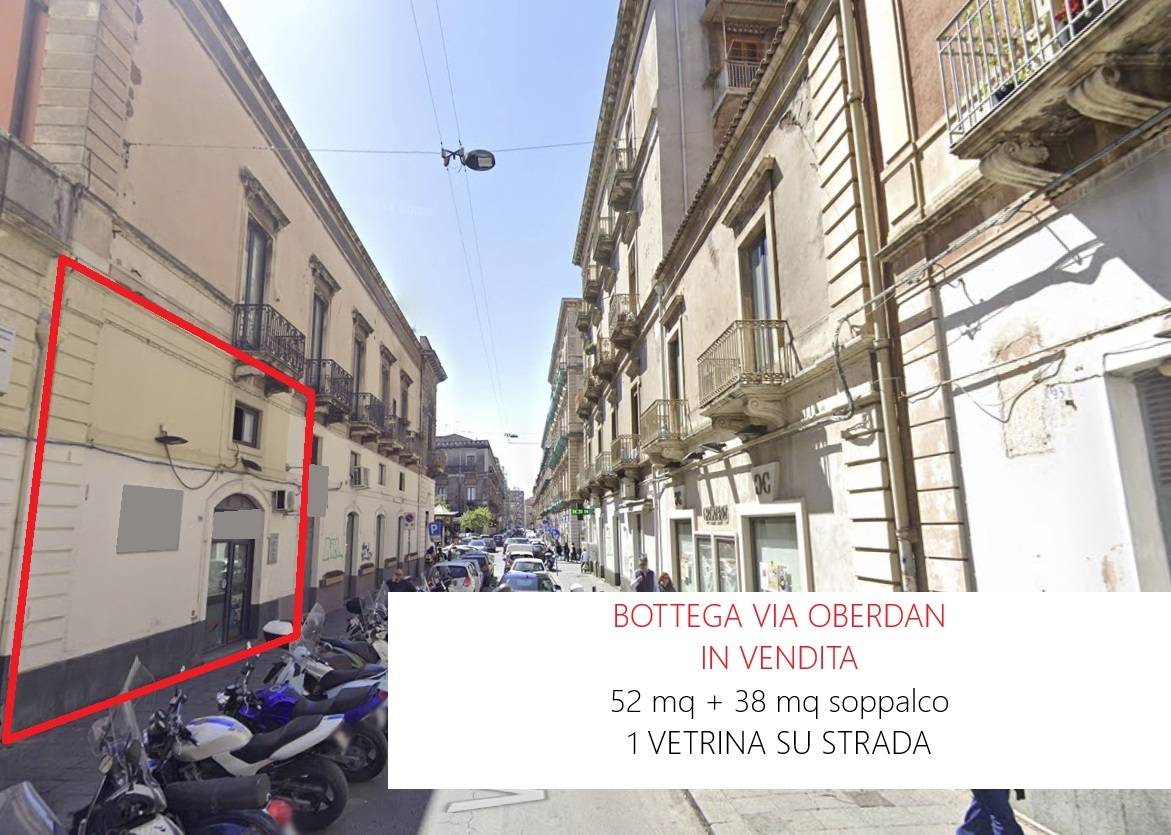 Locale commerciale in vendita a Catania, Via Etnea - via Umberto