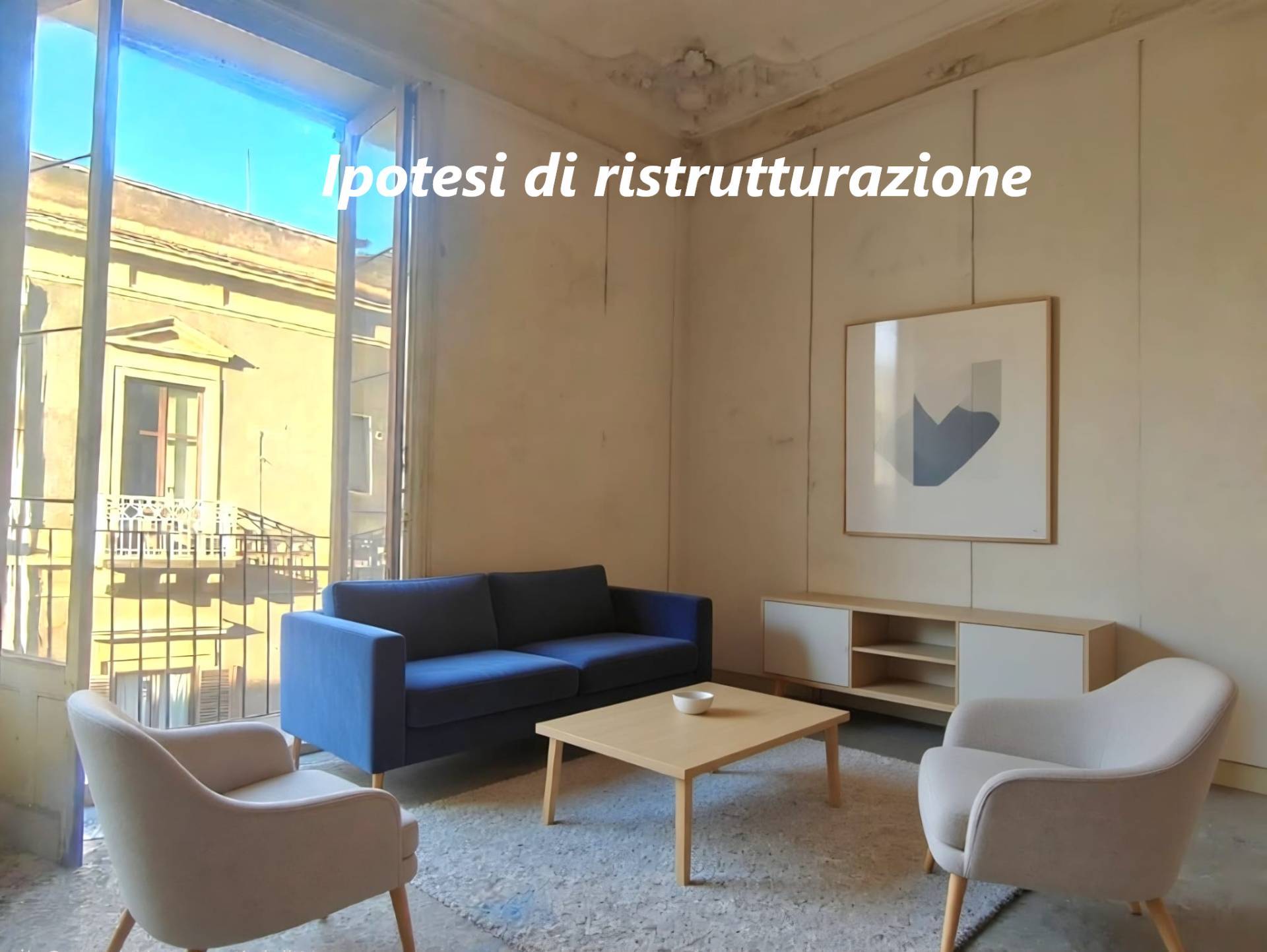 Trilocale in vendita a Catania, Zona centro