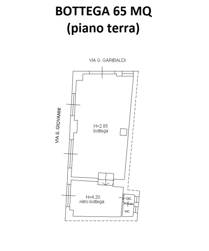Locale commerciale in vendita a Catania, Via Garibaldi - Via Vittorio Emanuele