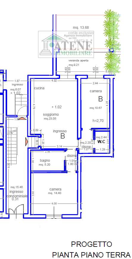 Trilocale con giardino a Quartu Sant'Elena