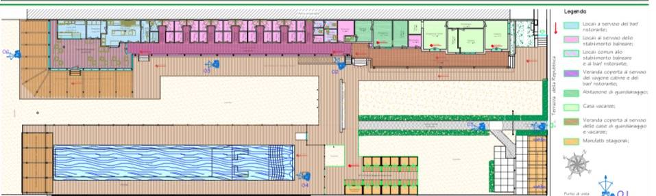 Stabilimento balneare in vendita a Viareggio, Citt Giardino