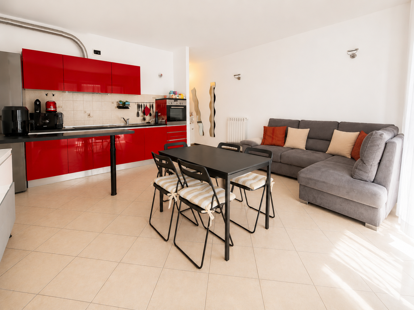 Bilocale con terrazzo, Pisa calambrone