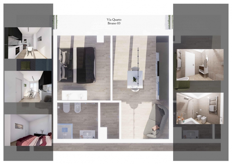 Bilocale con terrazzo a Bari