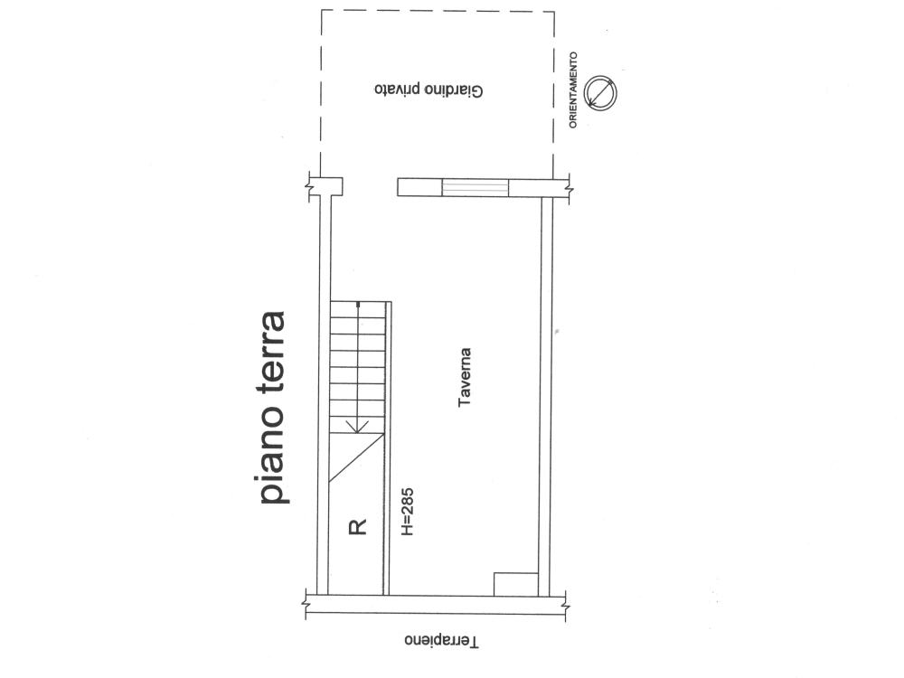 Appartamento / casa in citta\' della provincia in vendita a Rosora