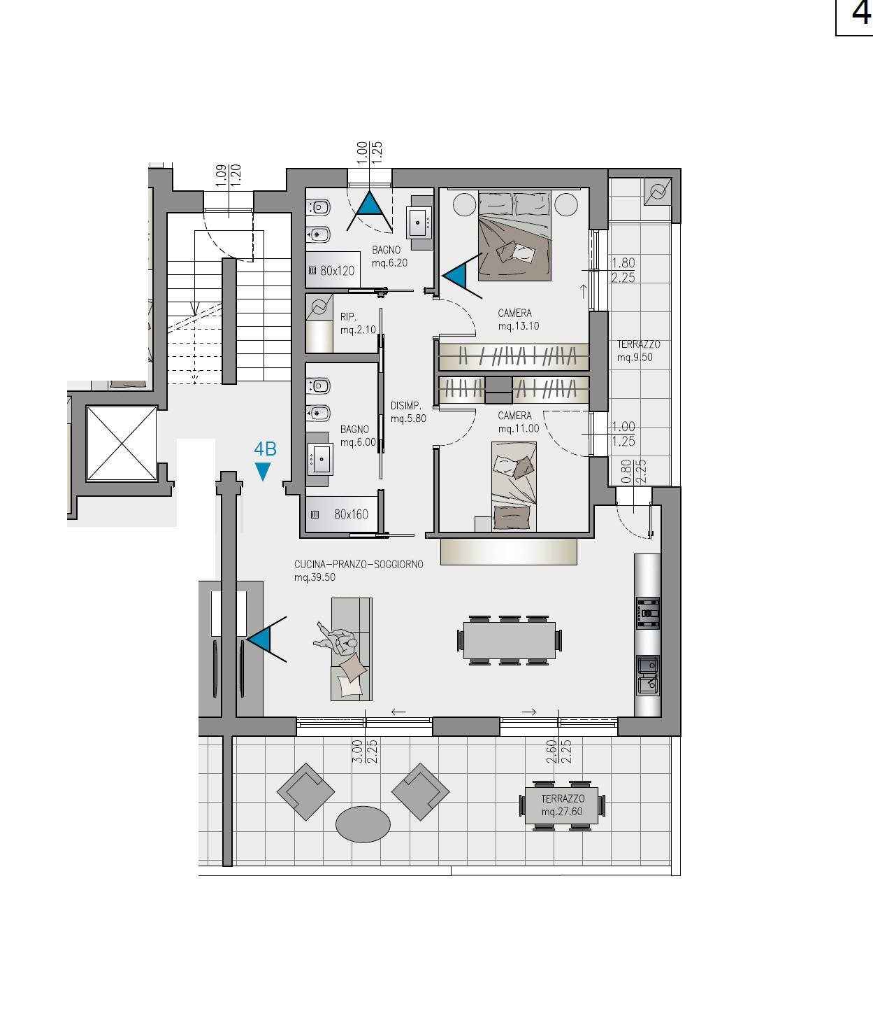 Appartamento in vendita a Pordenone, Centro