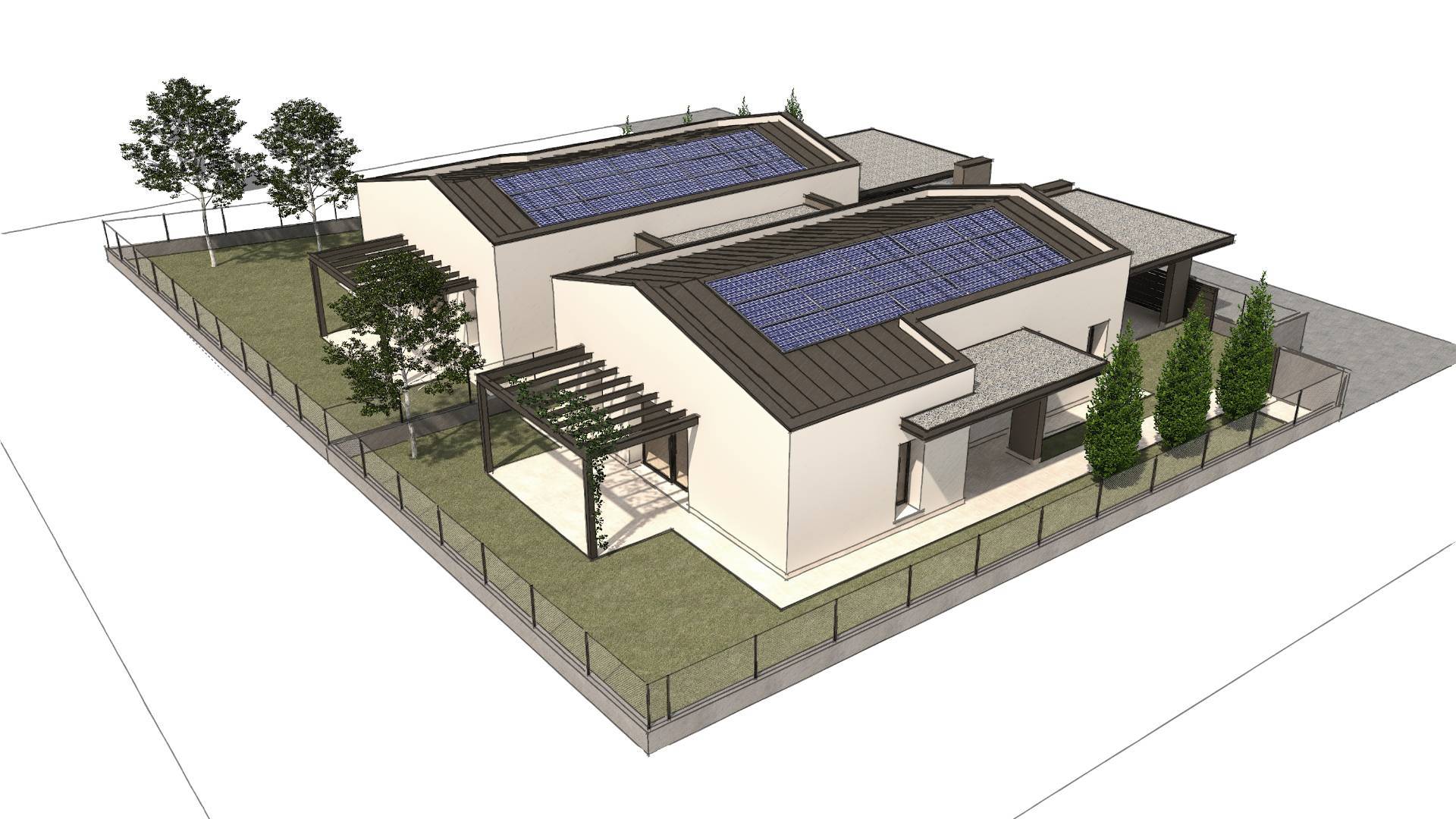 Villa bifamiliare in vendita a Cordenons