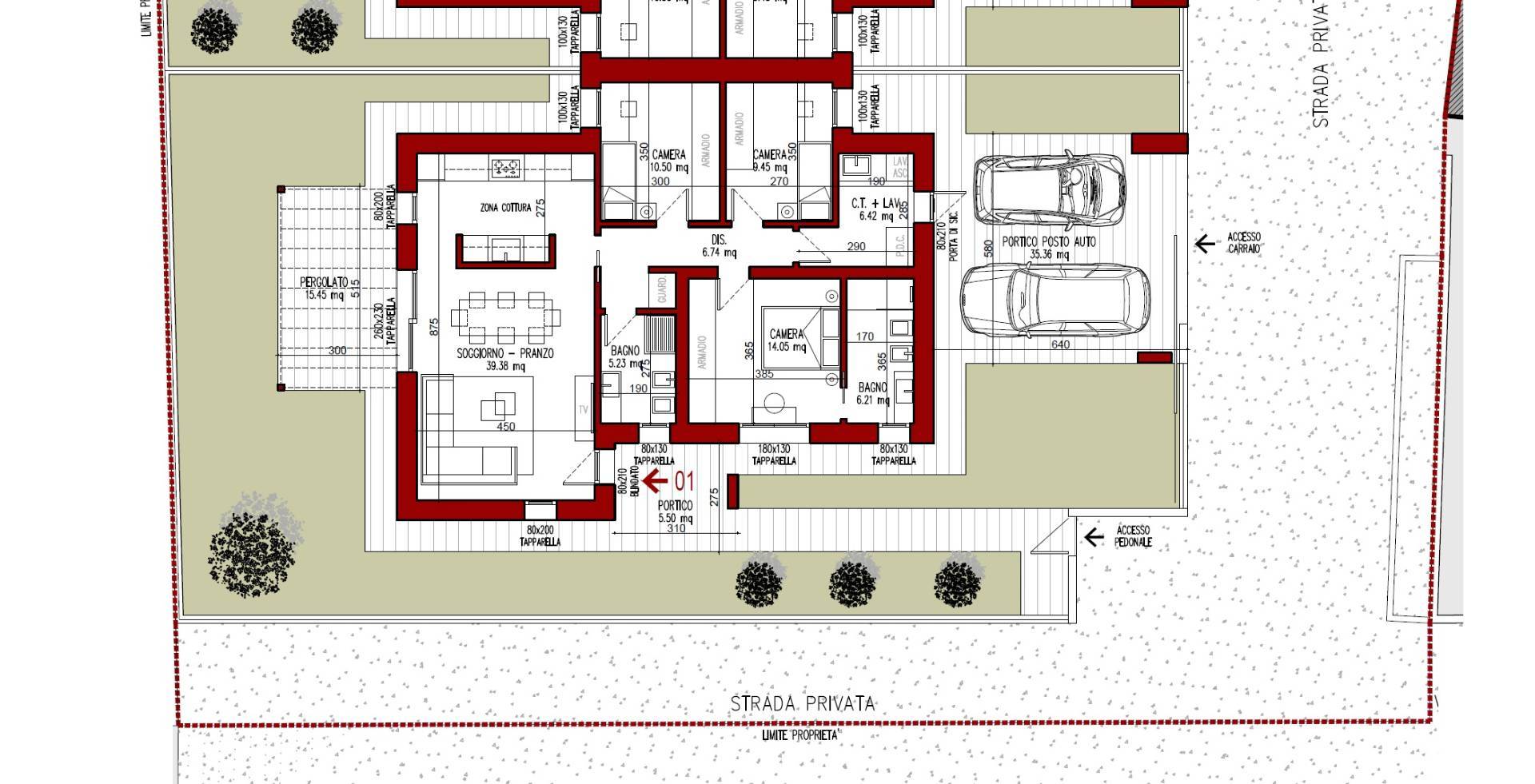 Villa bifamiliare in vendita a Cordenons