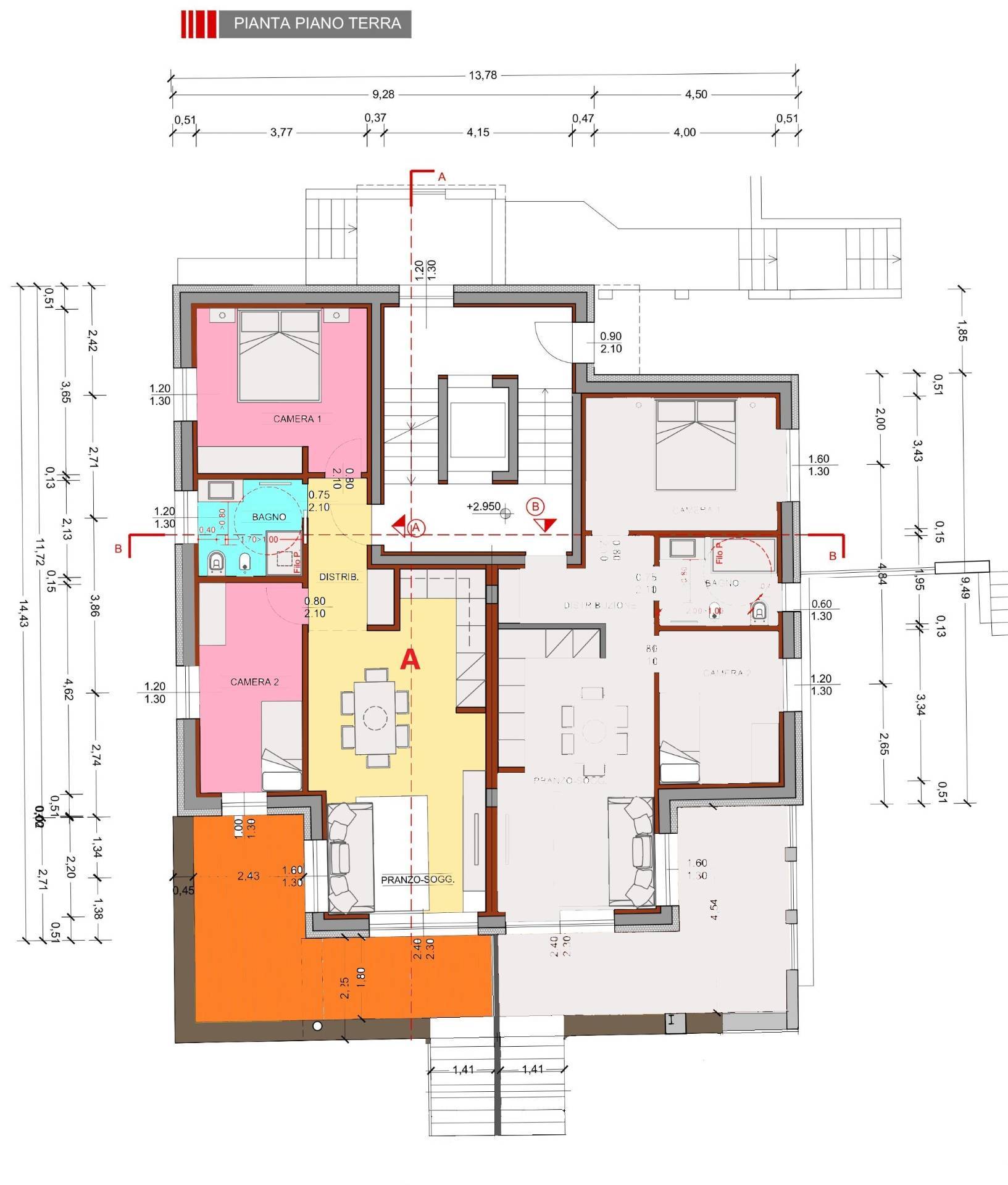 Trilocale in vendita a Bocenago
