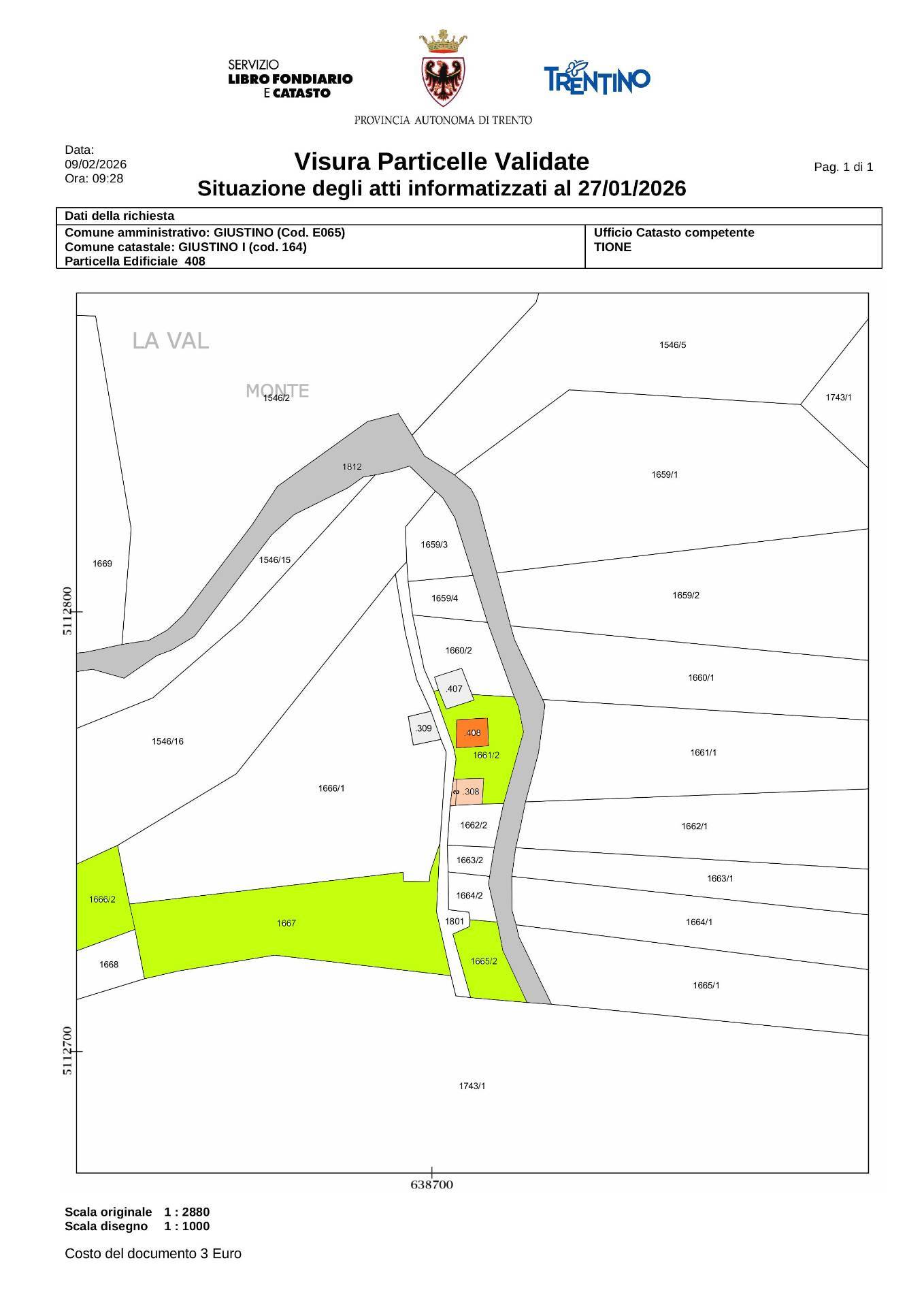 Baita in vendita a Giustino