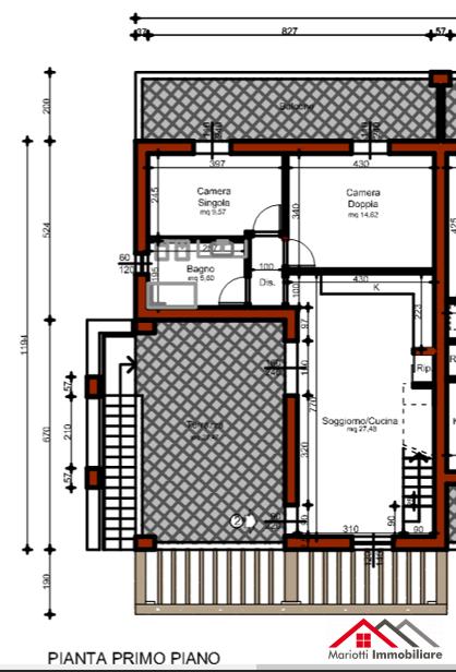 Quadrilocale con giardino a Pisa